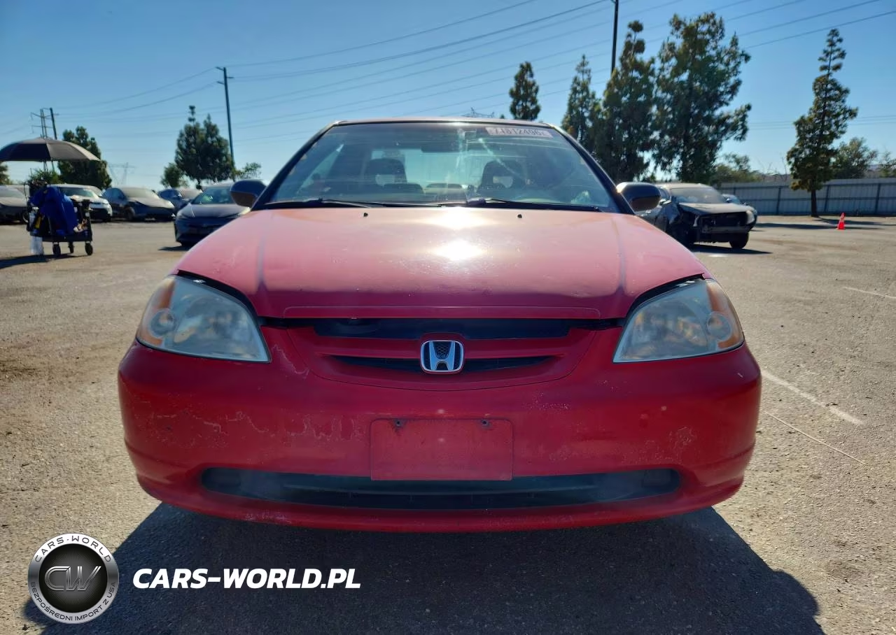 2001 Honda Civic Lx VIN:1HGEM22581L077487 - 5