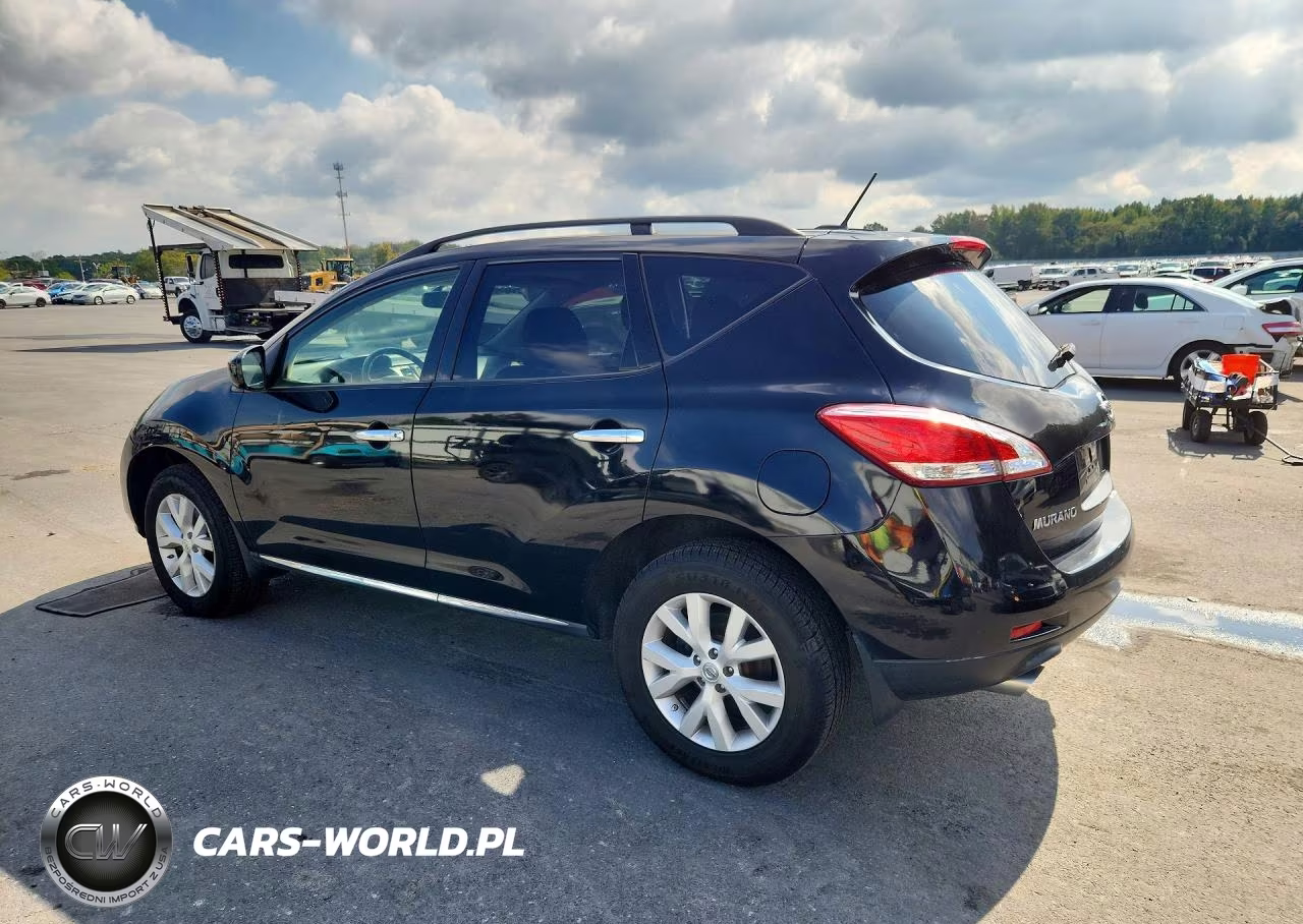 2014 Nissan Murano Sv VIN:JN8AZ1MW0EW501462 - 2