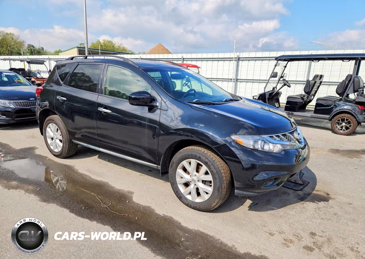 2014 Nissan Murano Sv VIN:JN8AZ1MW0EW501462 - 4