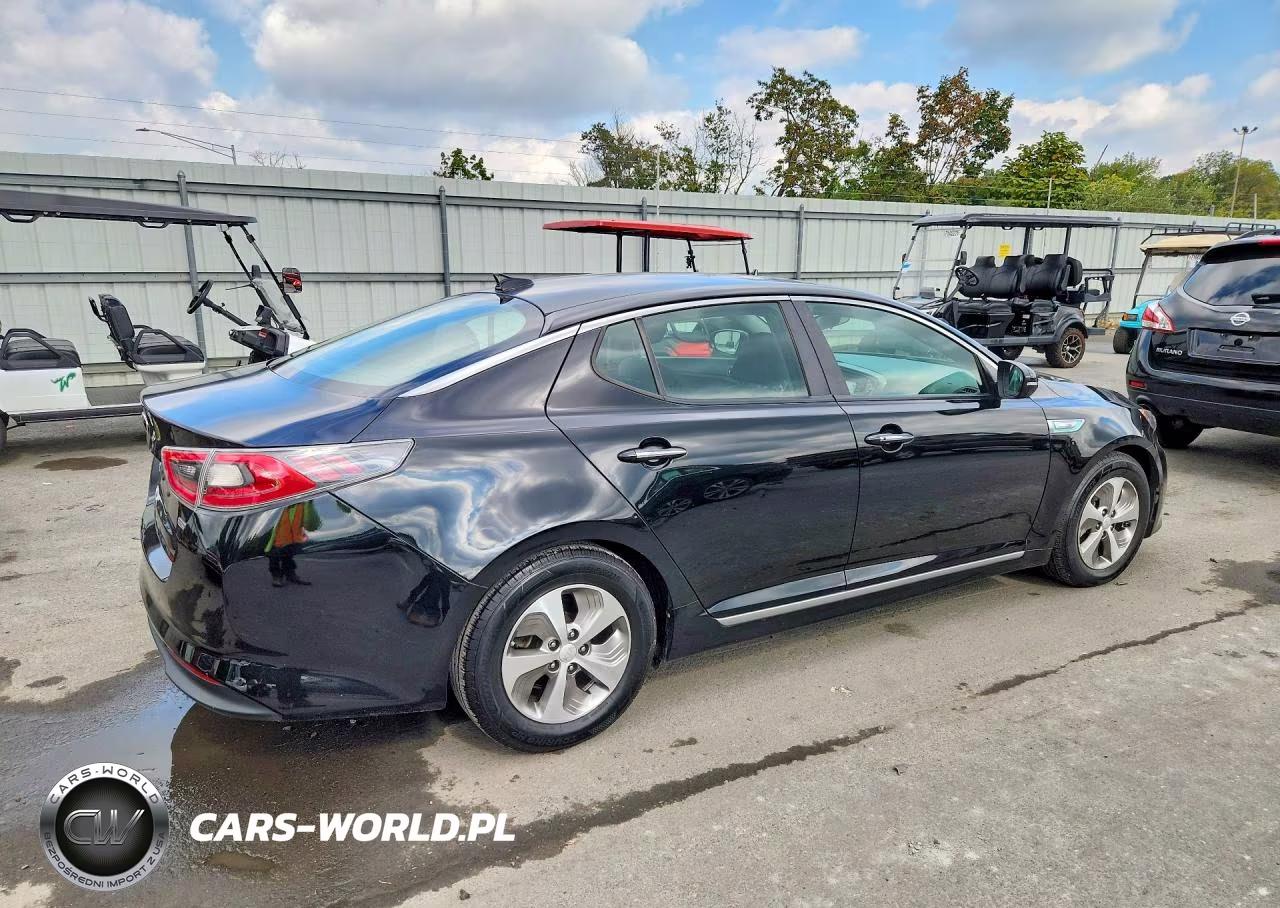 2014 Kia Optima Hybrid Lx VIN:KNAGM4ADXE5063352 - 3