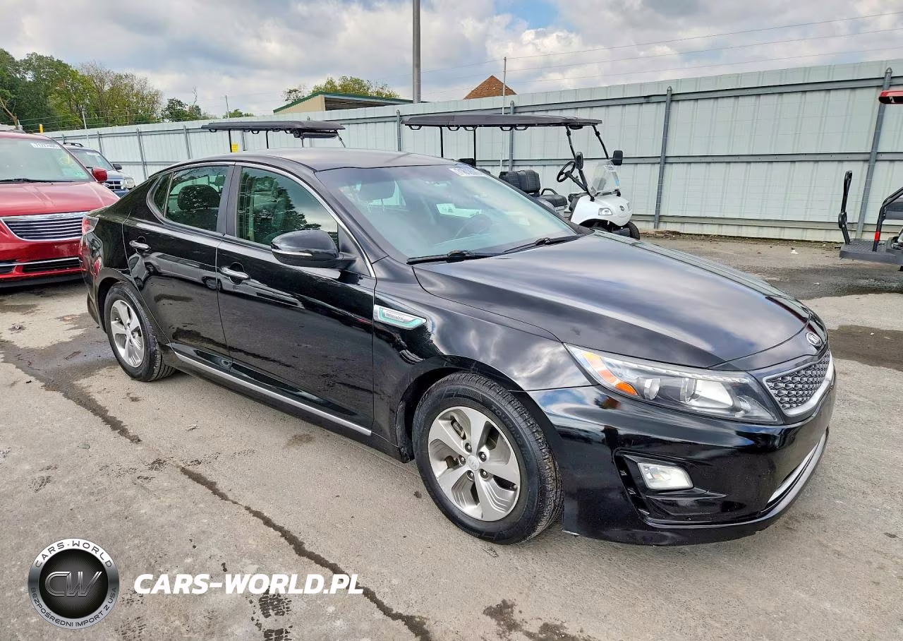 2014 Kia Optima Hybrid Lx VIN:KNAGM4ADXE5063352 - 4