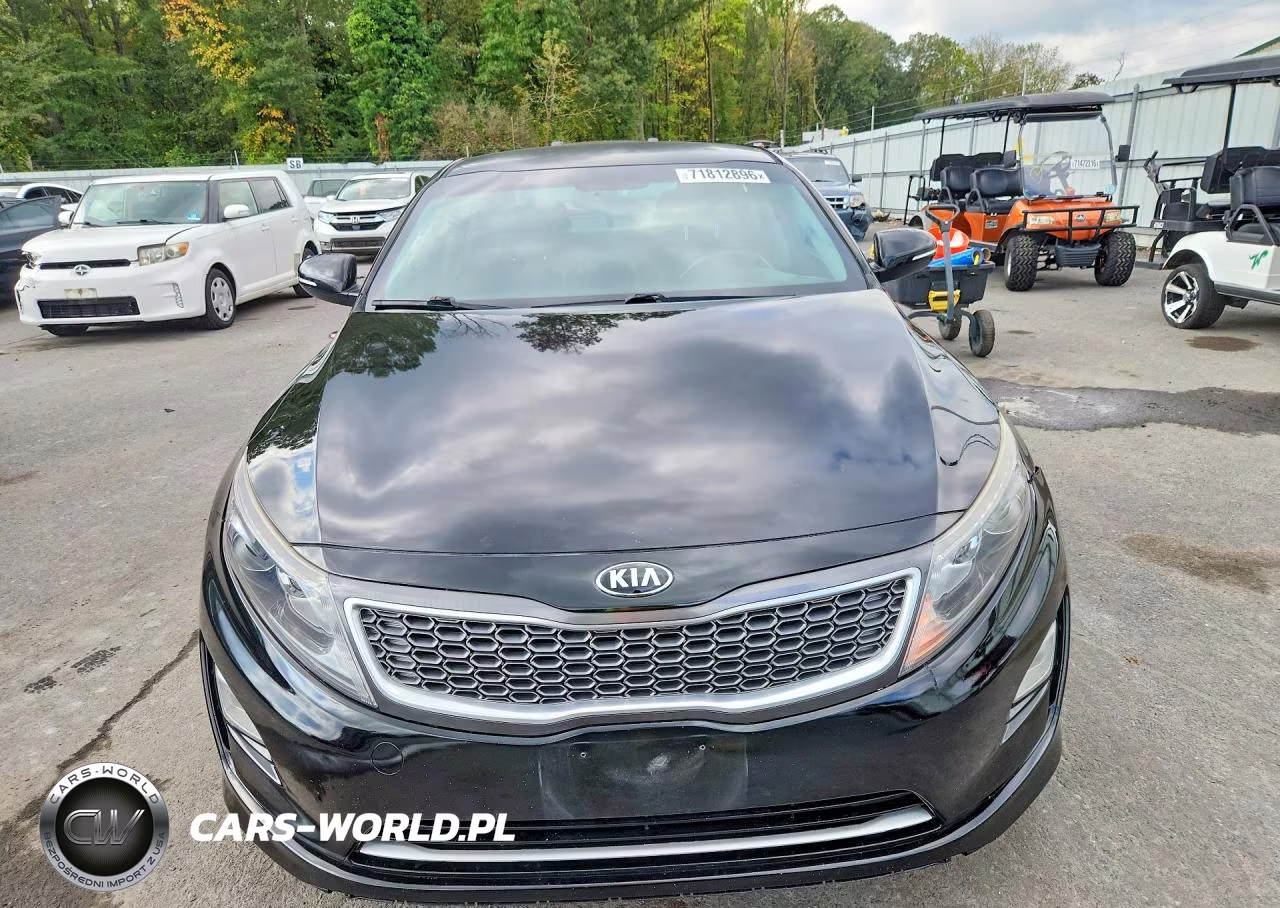 2014 Kia Optima Hybrid Lx VIN:KNAGM4ADXE5063352 - 5
