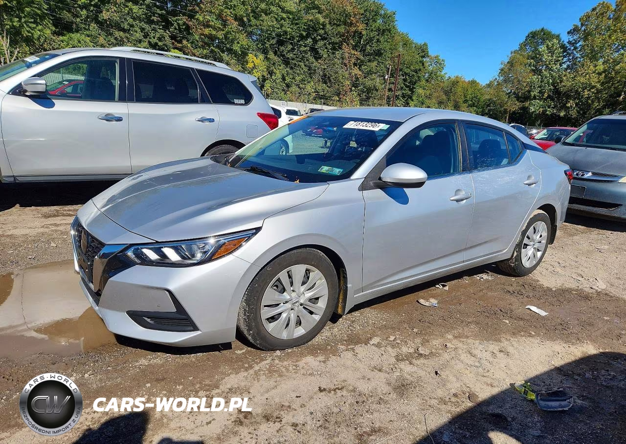 2022 Nissan Sentra S VIN:3N1AB8BV7NY282093 - 1