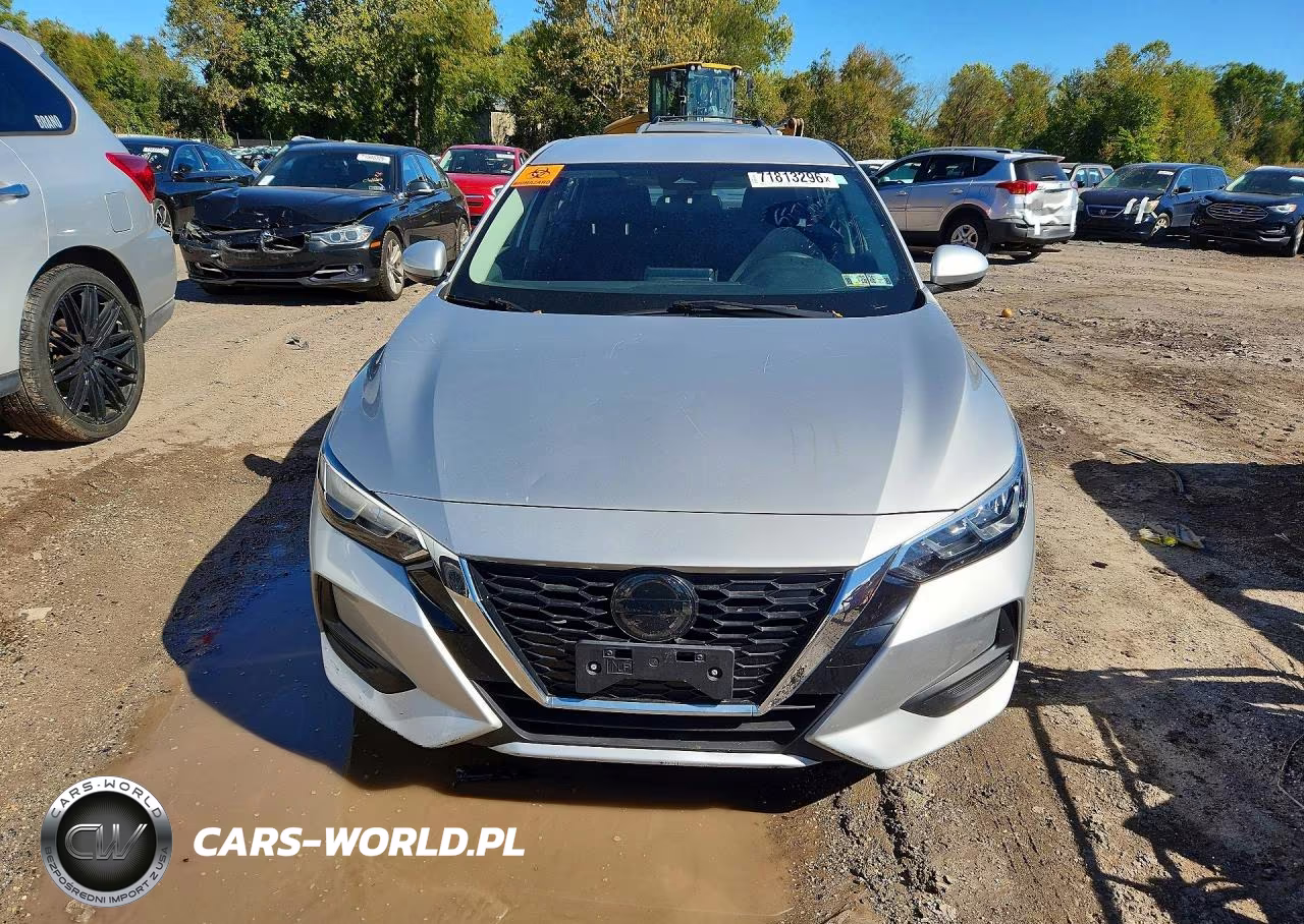 2022 Nissan Sentra S VIN:3N1AB8BV7NY282093 - 5