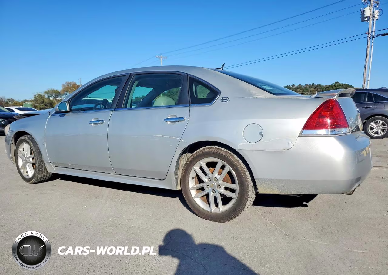 2009 Chevrolet Impala Ltz VIN:2G1WU57M391198443 - 2