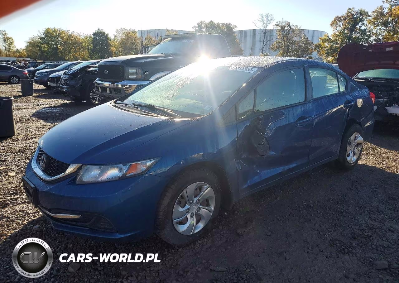 2015 Honda Civic Lx VIN:19XFB2F51FE273080 - 1