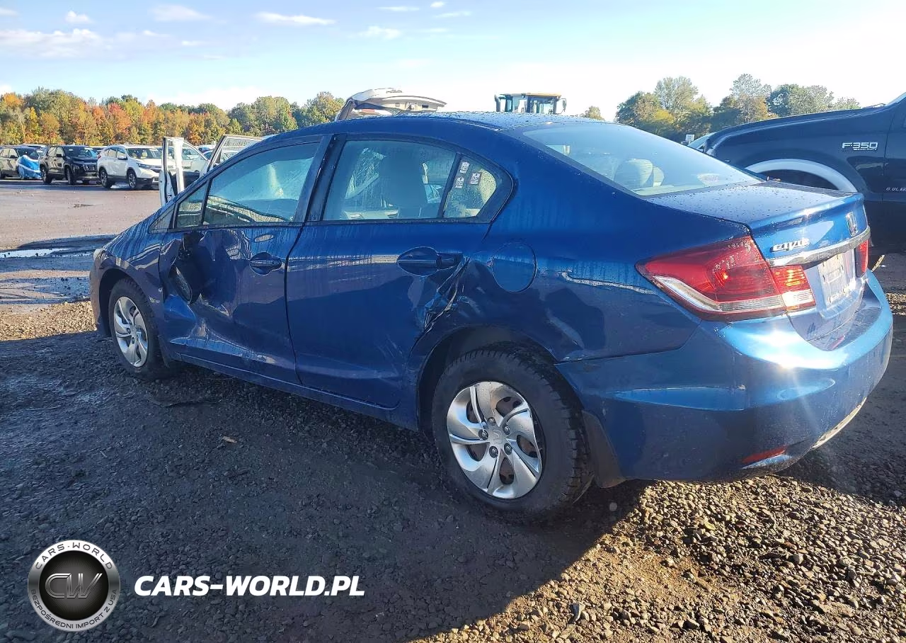 2015 Honda Civic Lx VIN:19XFB2F51FE273080 - 2