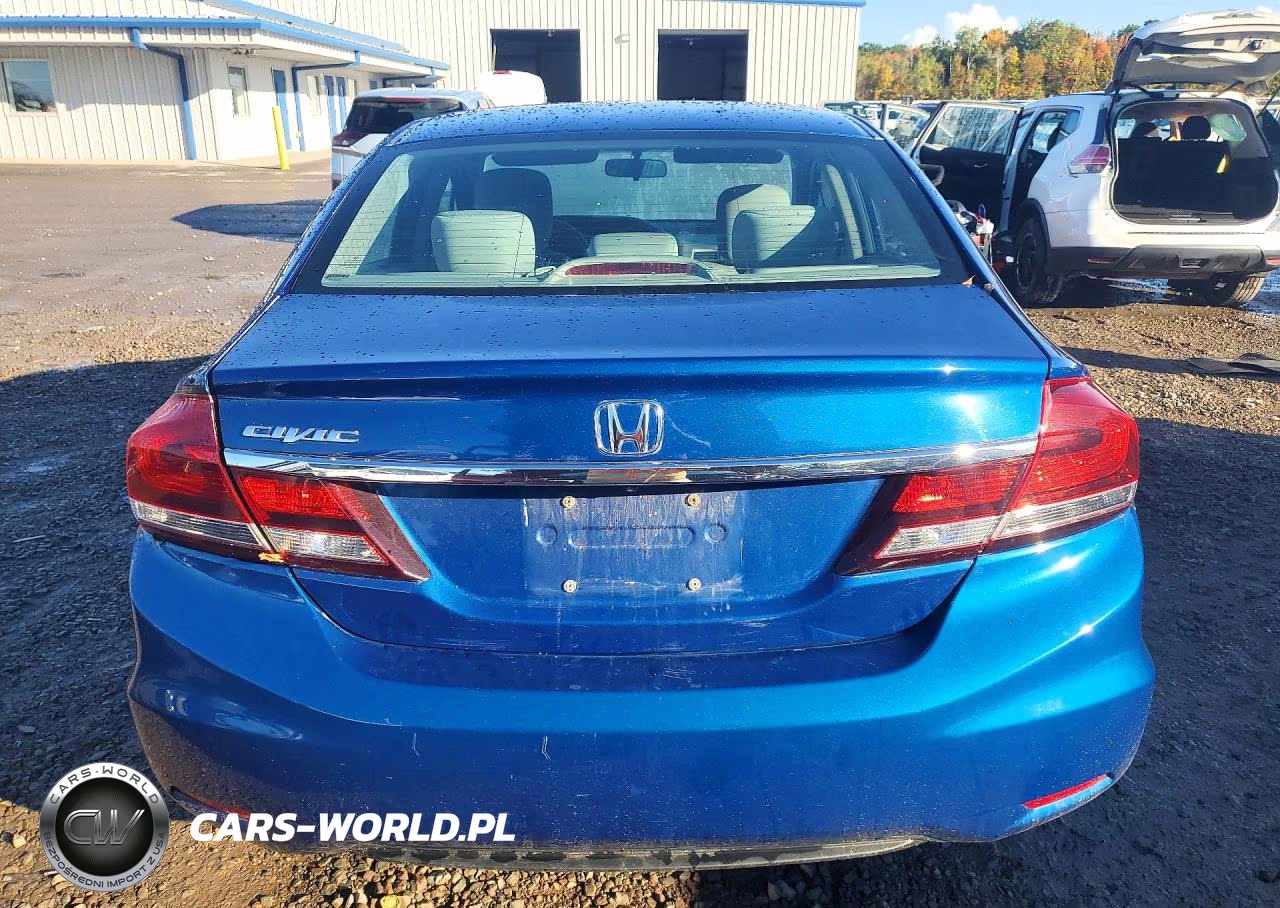 2015 Honda Civic Lx VIN:19XFB2F51FE273080 - 6