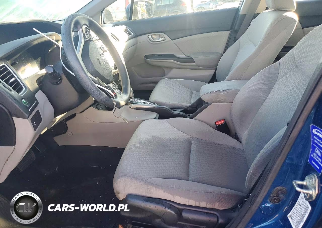 2015 Honda Civic Lx VIN:19XFB2F51FE273080 - 7