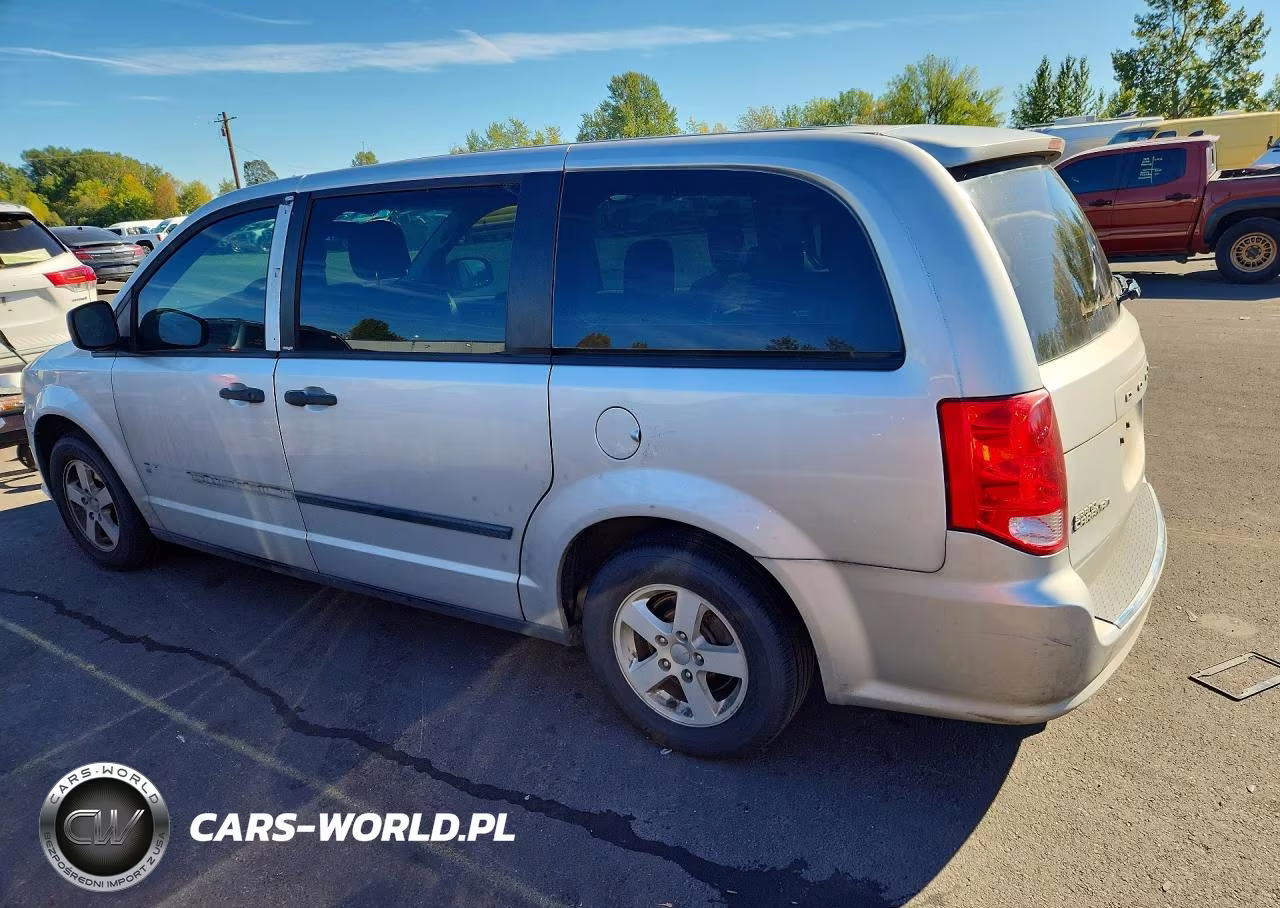 2012 Dodge Grand Caravan Se VIN:2C4RDGBGXCR285752 - 2