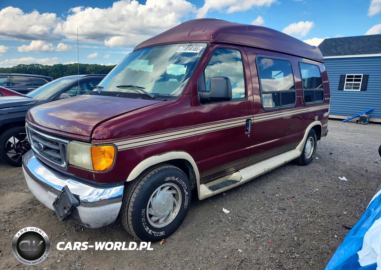 2003 Ford Econoline E150 Van VIN:1FDRE14W13HA63493 - 1