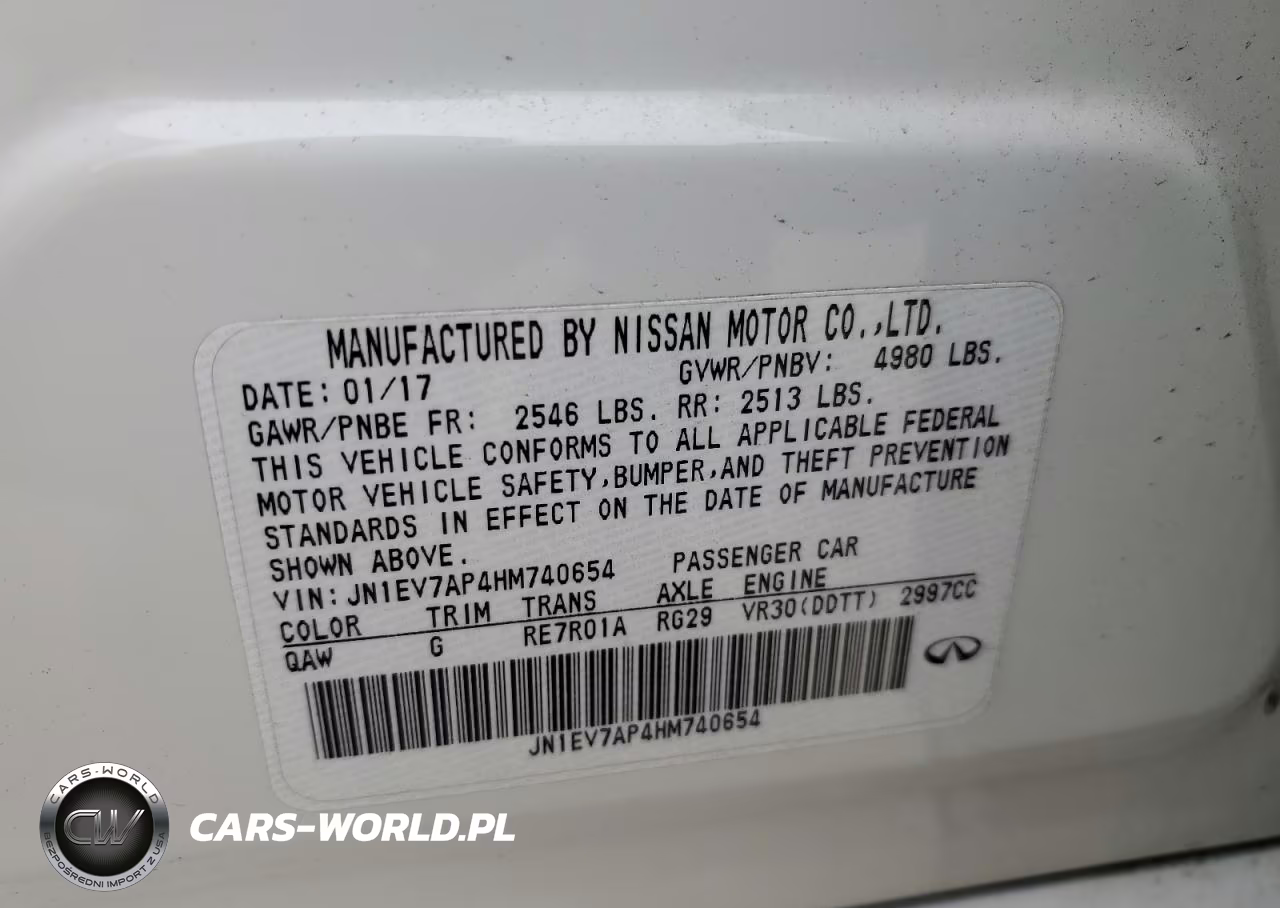 2017 Infiniti Q50 Premium VIN:JN1EV7AP4HM740654 - 12