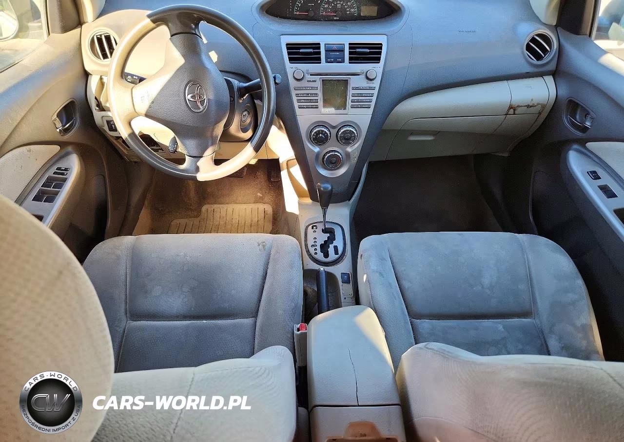 2010 Toyota Yaris Base VIN:JTDBT4K30A4075290 - 8