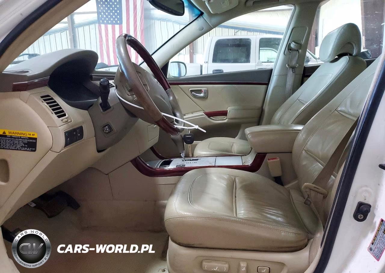 2006 Hyundai Azera Se VIN:KMHFC46F06A063330 - 7