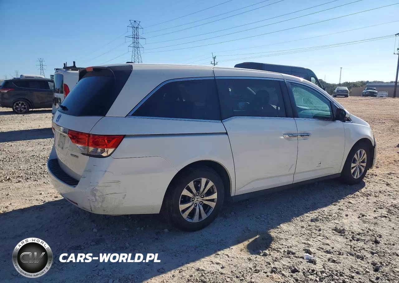 2016 Honda Odyssey Se VIN:5FNRL5H37GB026827 - 3