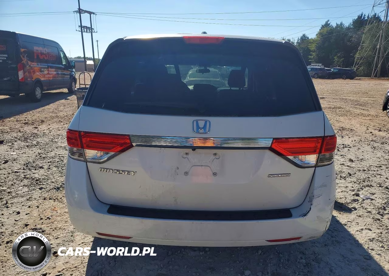 2016 Honda Odyssey Se VIN:5FNRL5H37GB026827 - 6