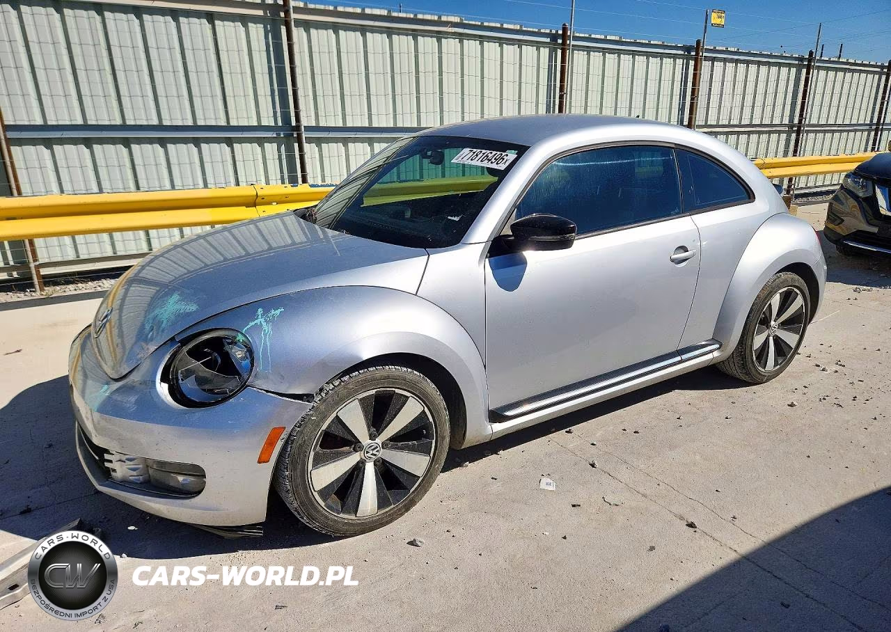 2013 Volkswagen Beetle Turbo VIN:3VWV67AT7DM608829 - 1