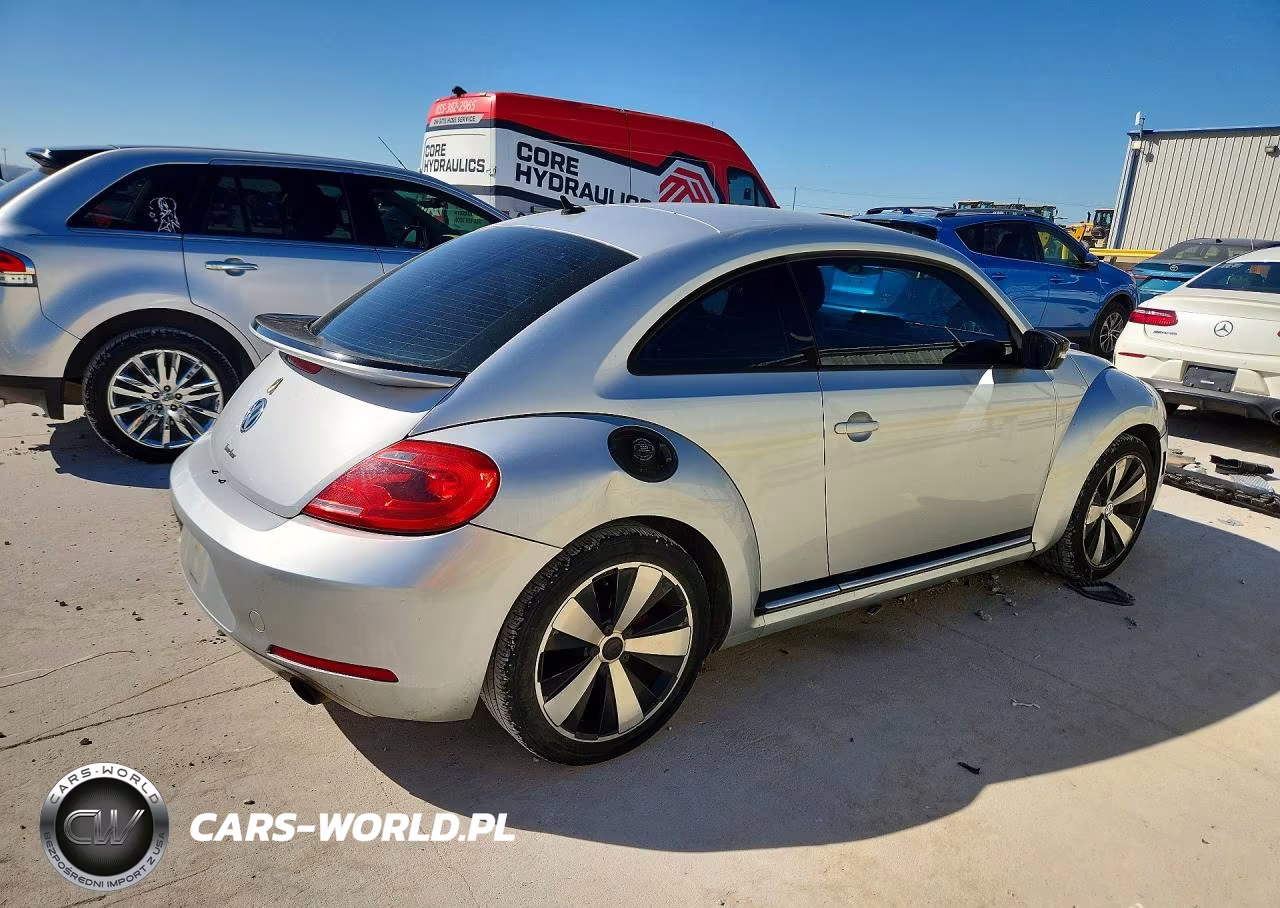 2013 Volkswagen Beetle Turbo VIN:3VWV67AT7DM608829 - 3