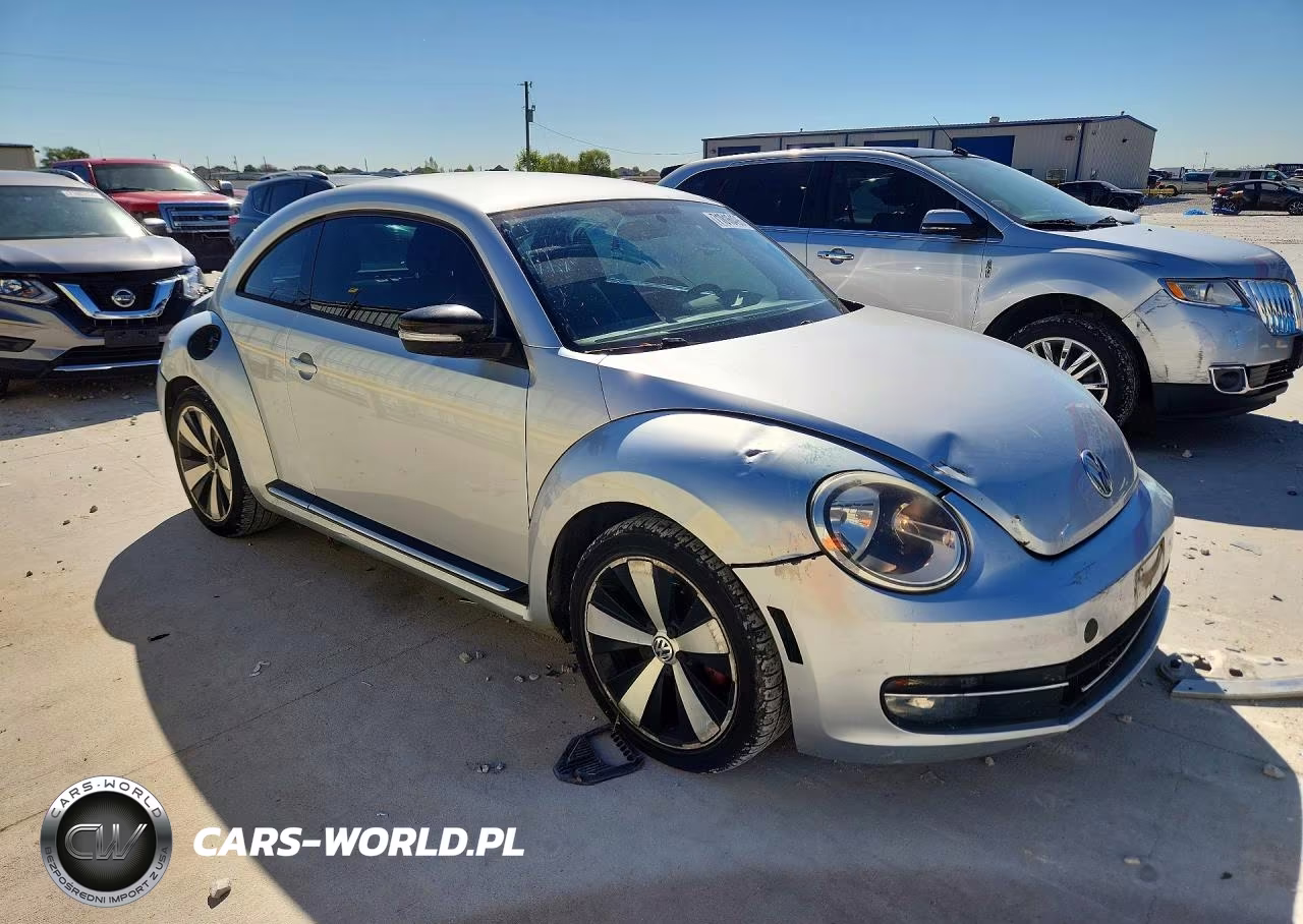 2013 Volkswagen Beetle Turbo VIN:3VWV67AT7DM608829 - 4