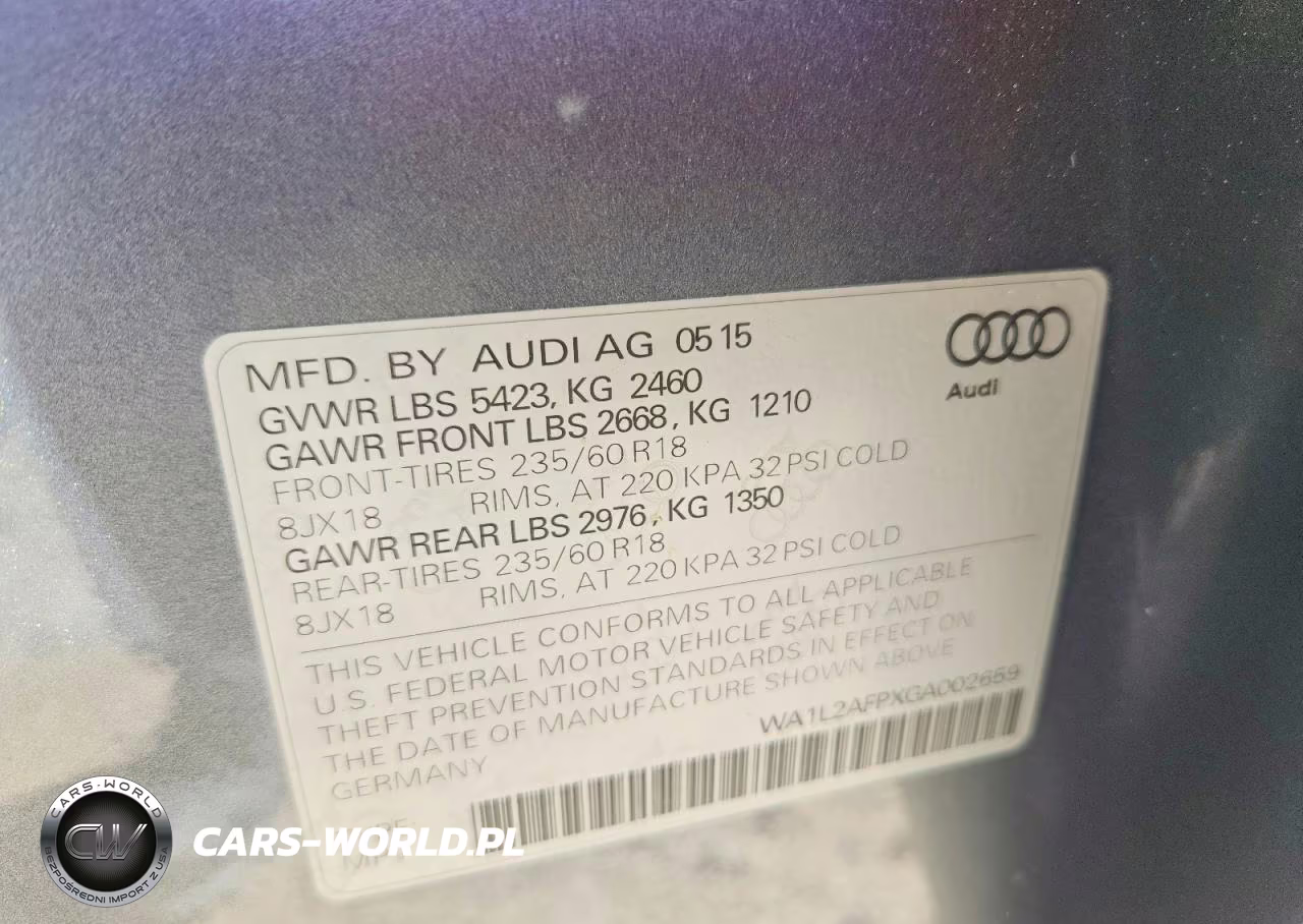 2016 Audi Q5 Premium Plus VIN:WA1L2AFPXGA002659 - 12