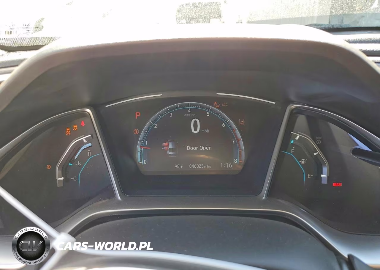 2019 Honda Civic Ex VIN:19XFC1F36KE211870 - 9