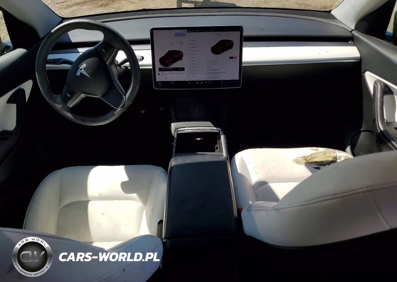2022 Tesla Model Y VIN:7SAYGDEE6NF342154 - 8