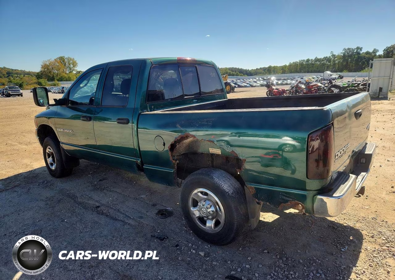 2003 Dodge Ram 2500 St VIN:3D7KU28D33G732015 - 2