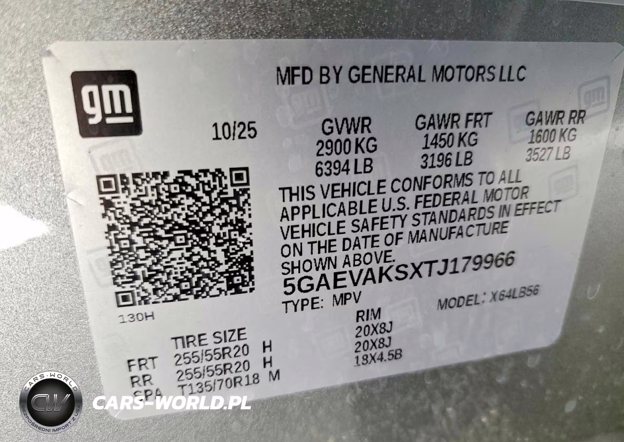 2026 Buick Enclave Preferred VIN:5GAEVAKSXTJ179966 - 13