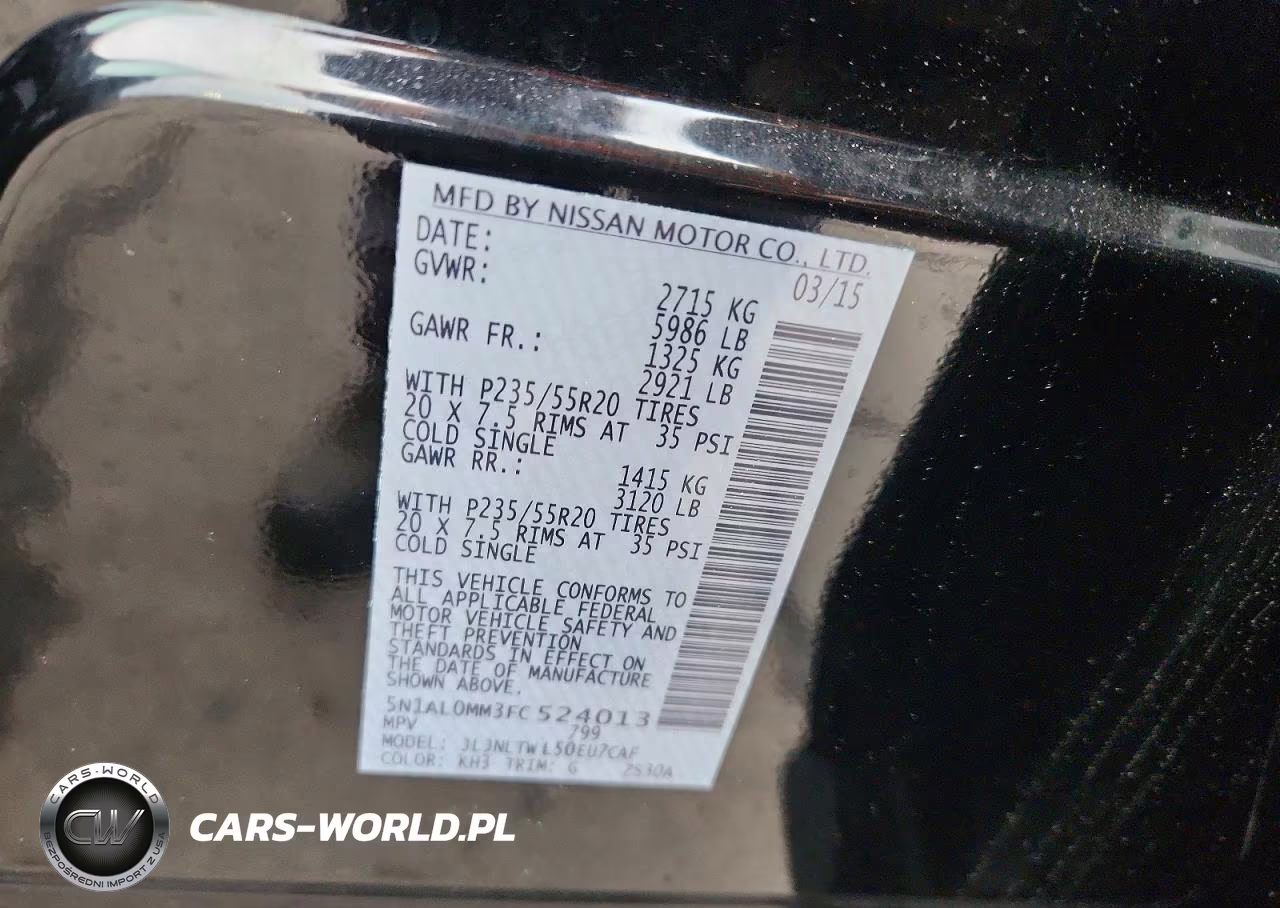 2015 Infiniti Qx60 Base VIN:5N1AL0MM3FC524013 - 14