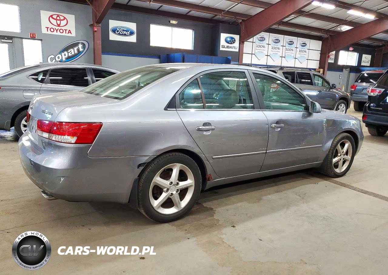 2006 Hyundai Sonata Gls V6 VIN:5NPEU46FX6H026128 - 3