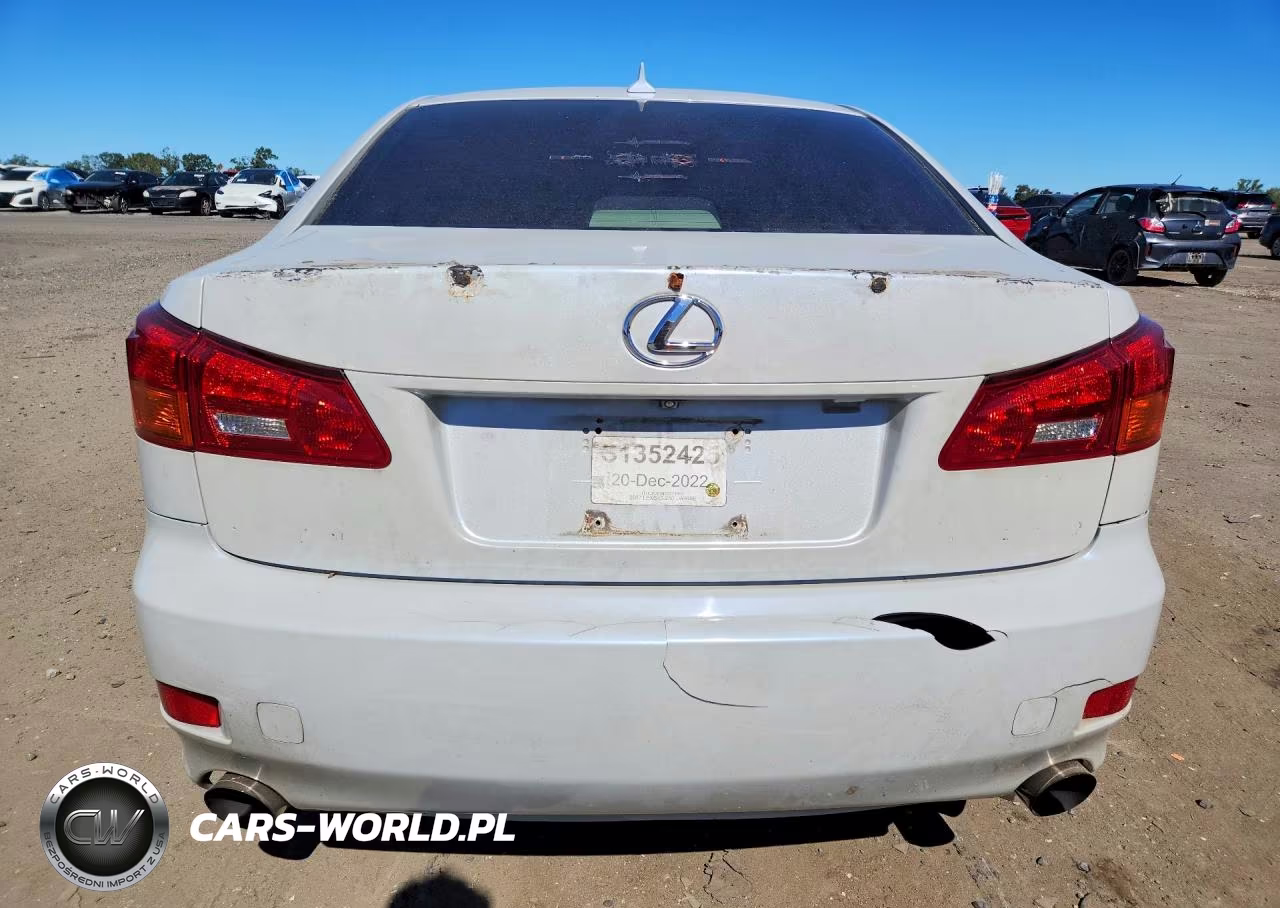 2007 Lexus Is 250 VIN:JTHCK262472011365 - 6