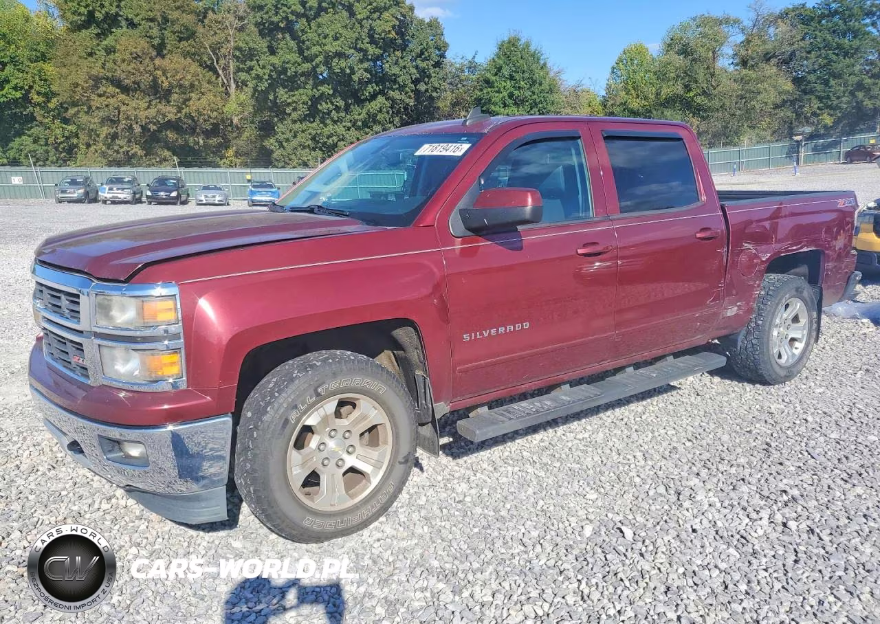 2015 Chevrolet Silverado K1500 Lt VIN:3GCUKRECXFG434370 - 1