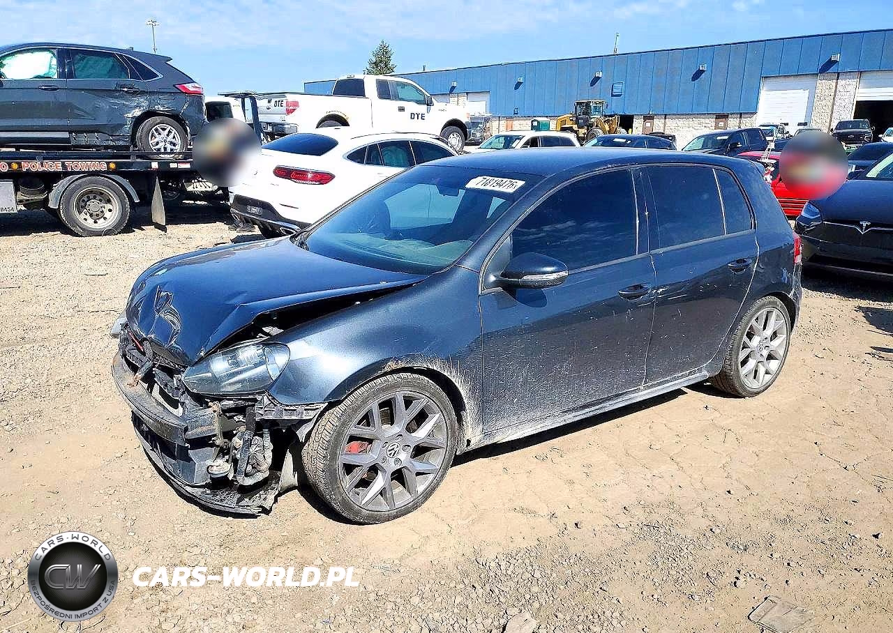 2014 Volkswagen Gti VIN:WVWGD7AJ7EW009205 - 1
