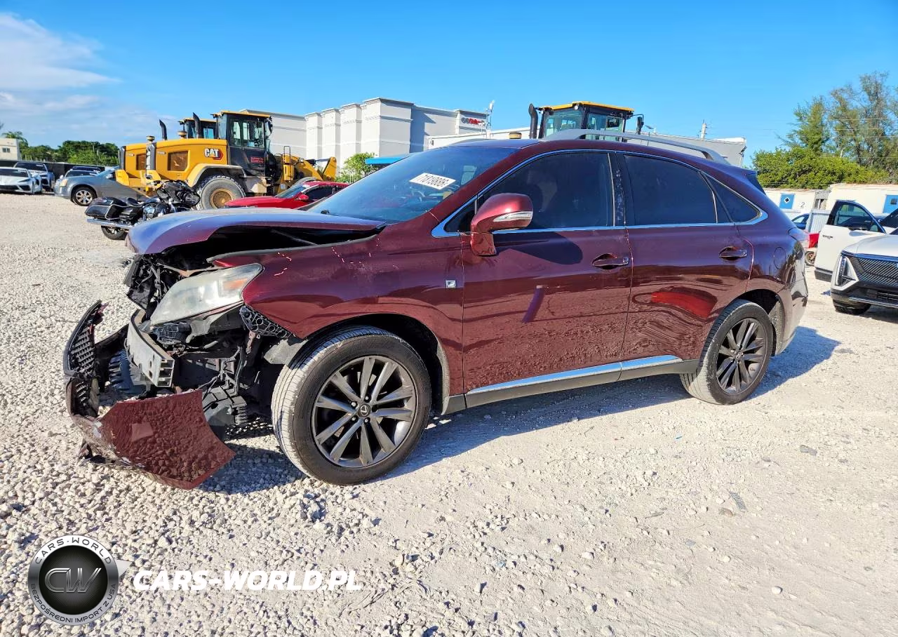 2013 Lexus Rx 350 F Sport VIN:2T2BK1BA4DC177124 - 1