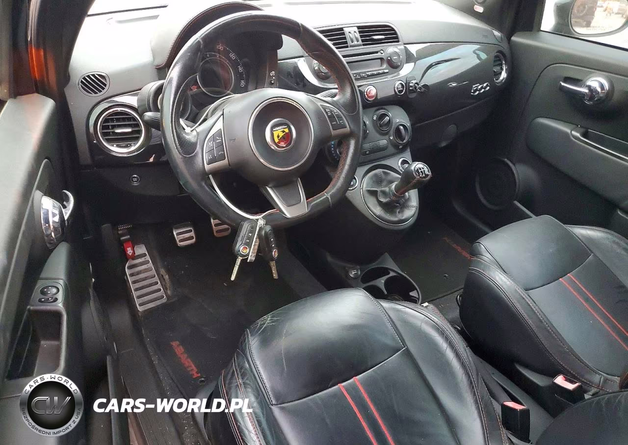 2013 Fiat 500 Abarth VIN:3C3CFFFHXDT608469 - 8