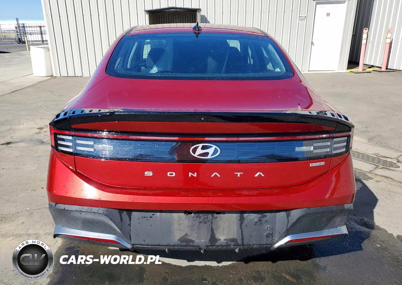 2026 Hyundai Sonata Hybrid Blue VIN:KMHL24JJ7TA153670 - 6