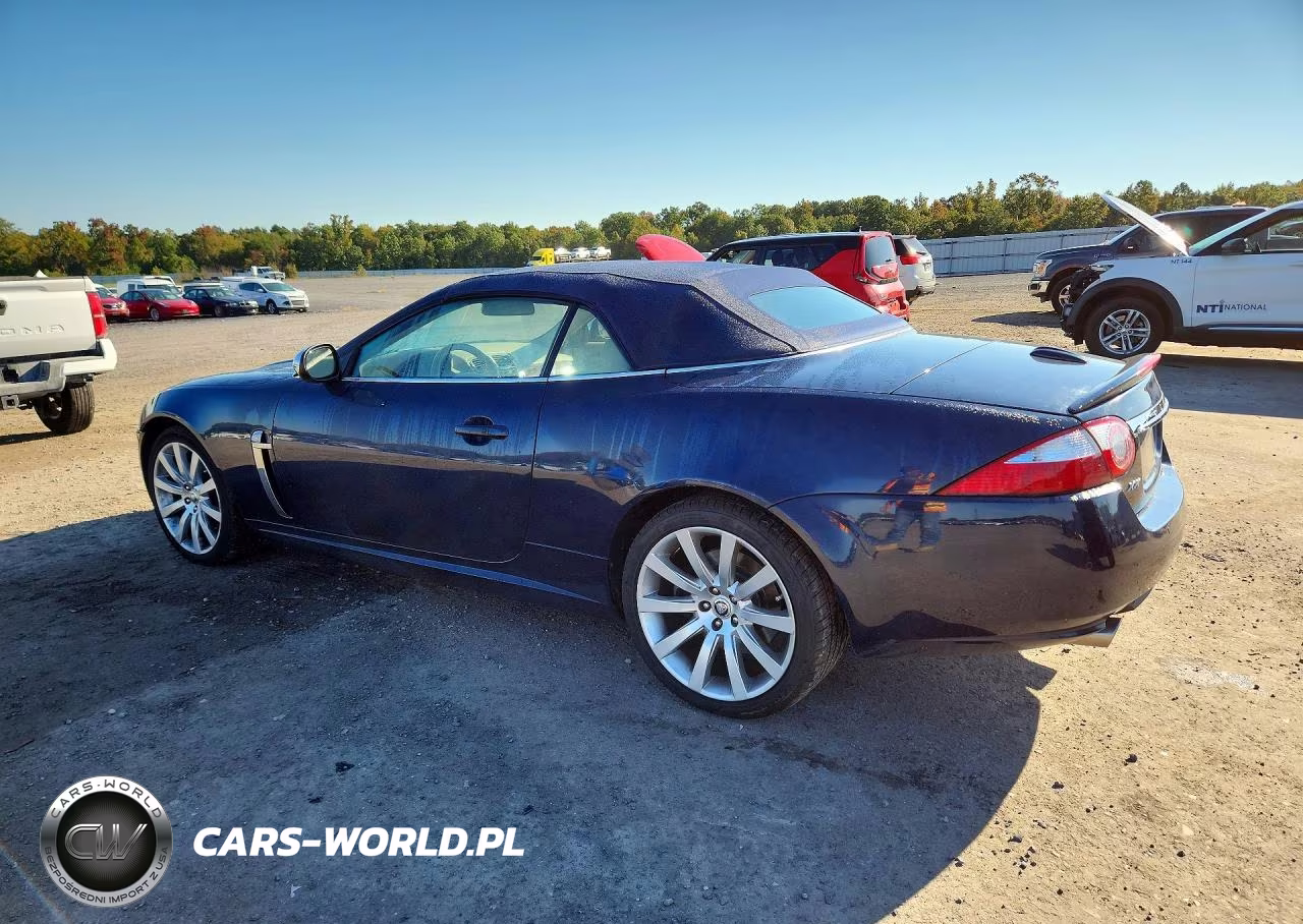 2008 Jaguar Xk VIN:SAJWA44B085B21639 - 2