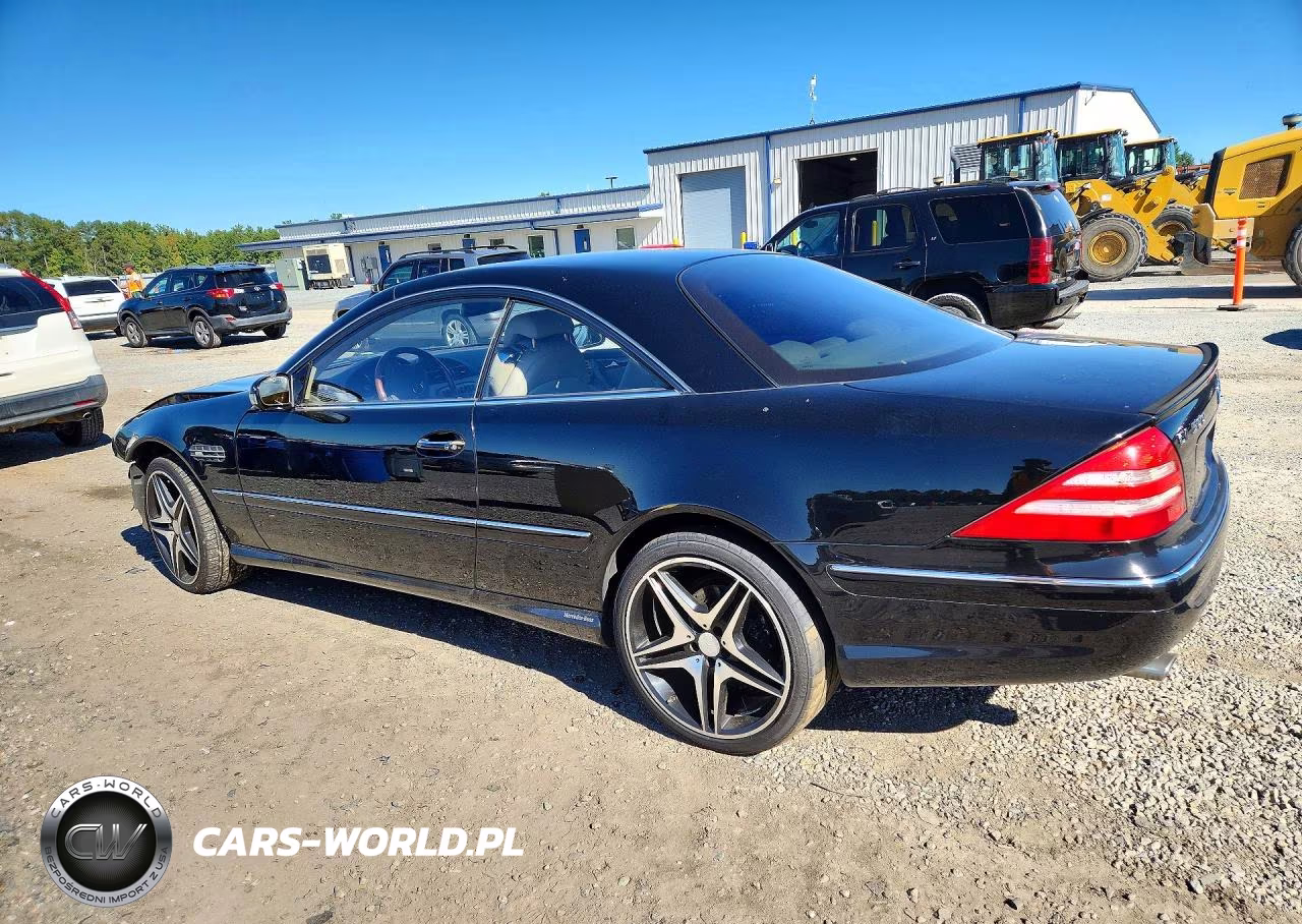 2002 Mercedes-Benz Cl 500 VIN:WDBPJ75J12A030884 - 2