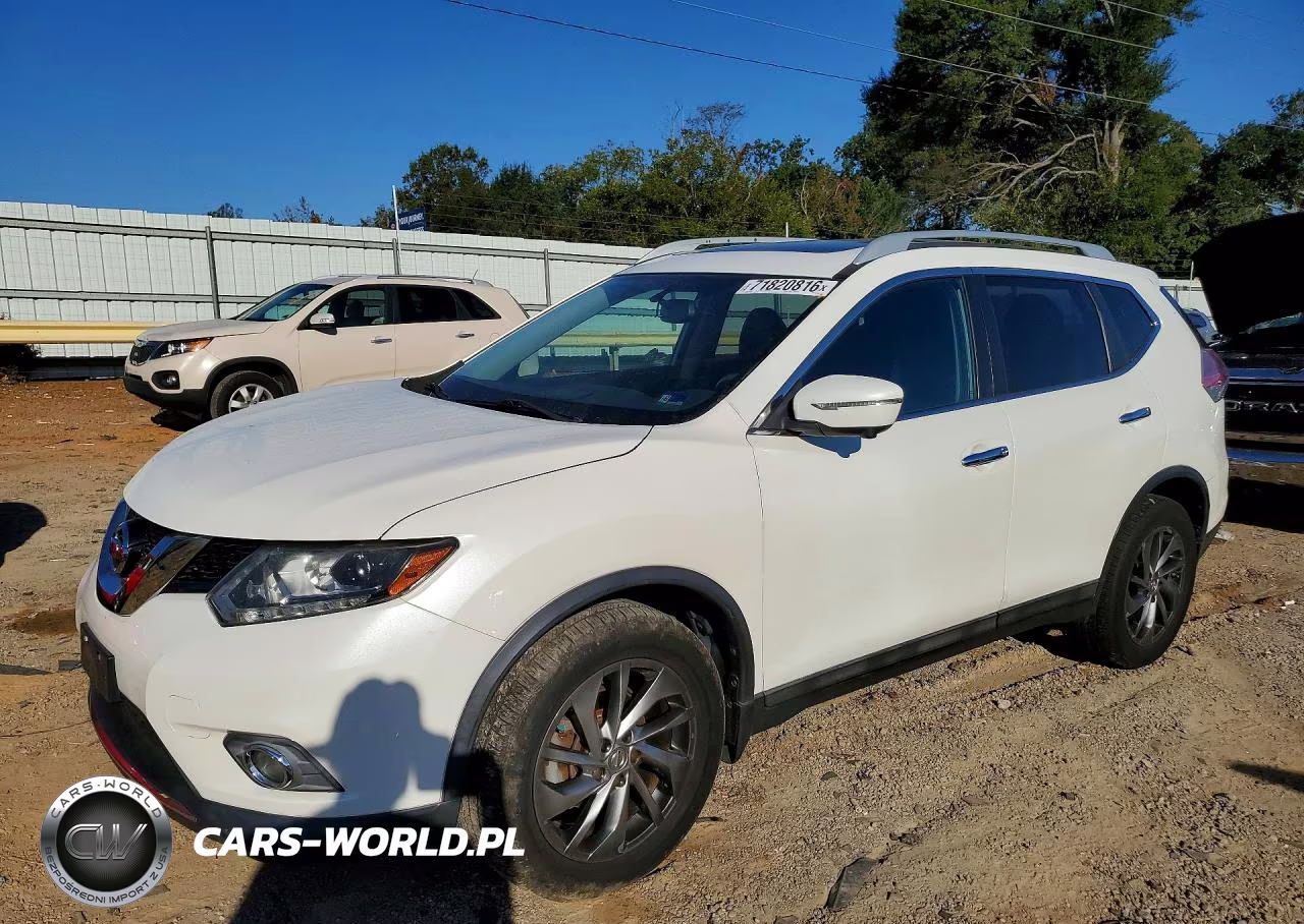2015 Nissan Rogue Sl VIN:5N1AT2MV9FC851228 - 1