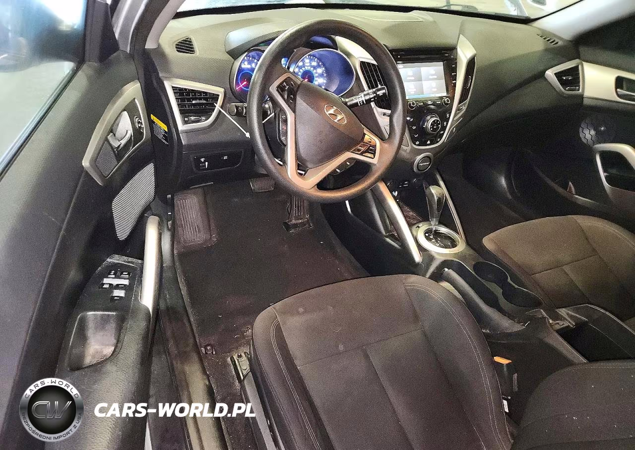 2015 Hyundai Veloster Base VIN:KMHTC6AD6FU244760 - 8