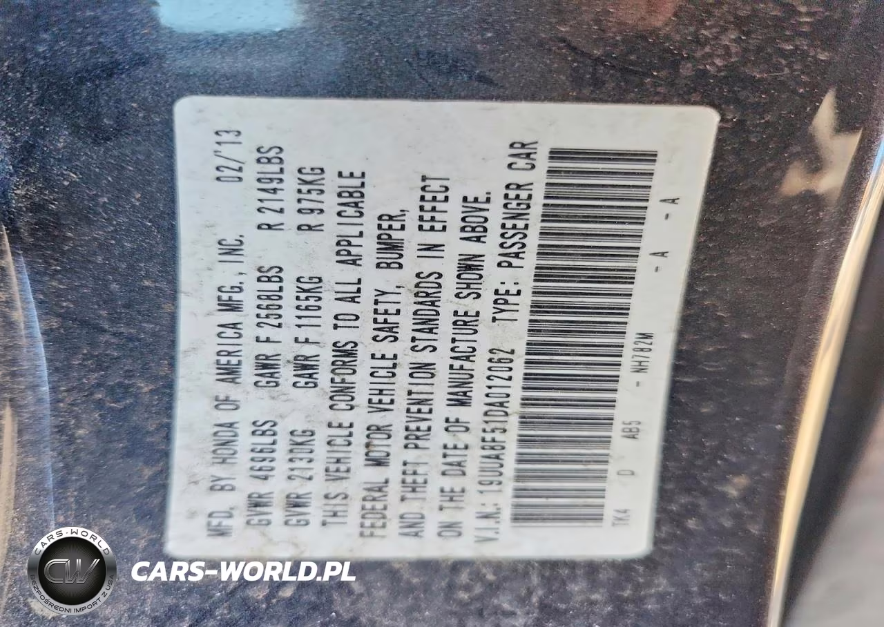 2013 Acura Tl Tech VIN:19UUA8F51DA012062 - 12