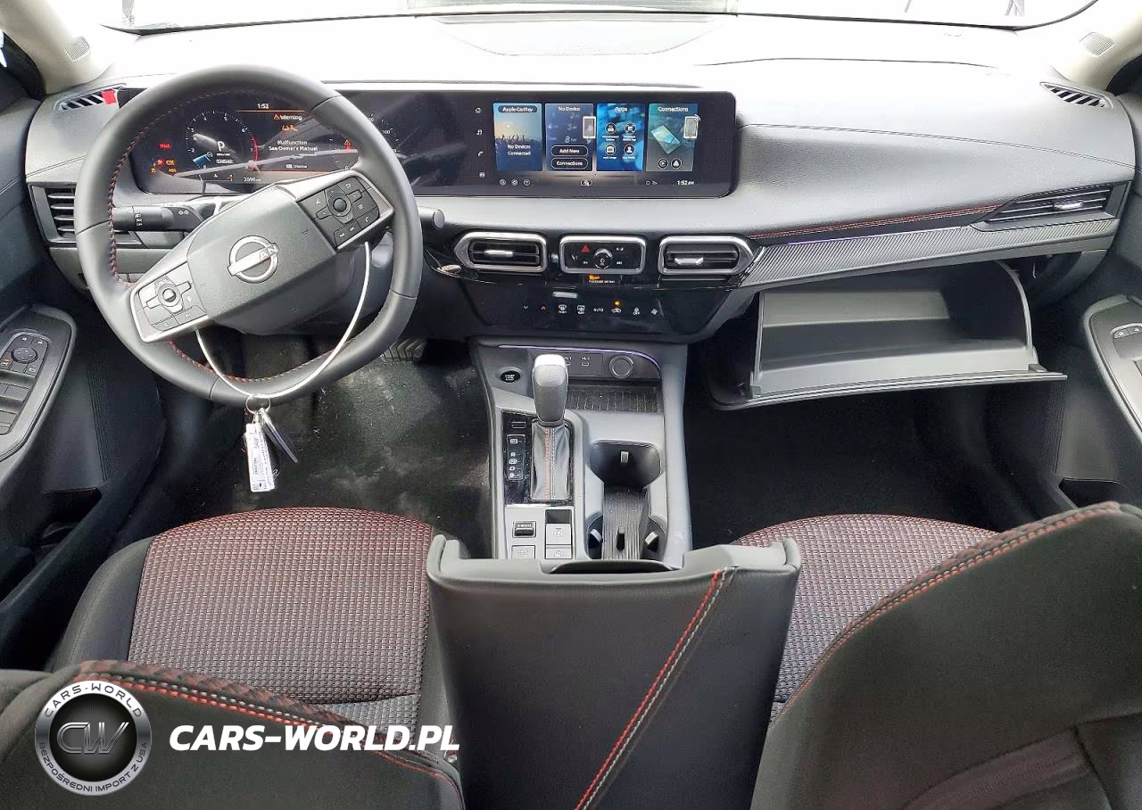 2026 Nissan Sentra Sr VIN:3N1AB9DV4TY221509 - 8
