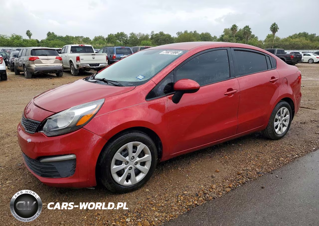 2017 Kia Rio Lx VIN:KNADM4A3XH6049654 - 1