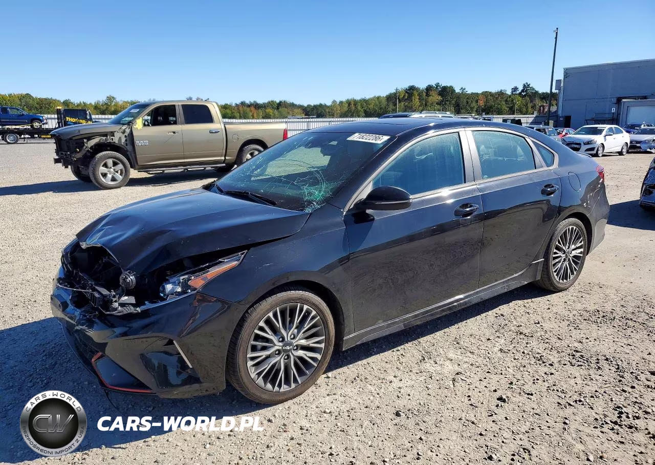 2022 Kia Forte Gt Line VIN:3KPF54ADXNE421503 - 1