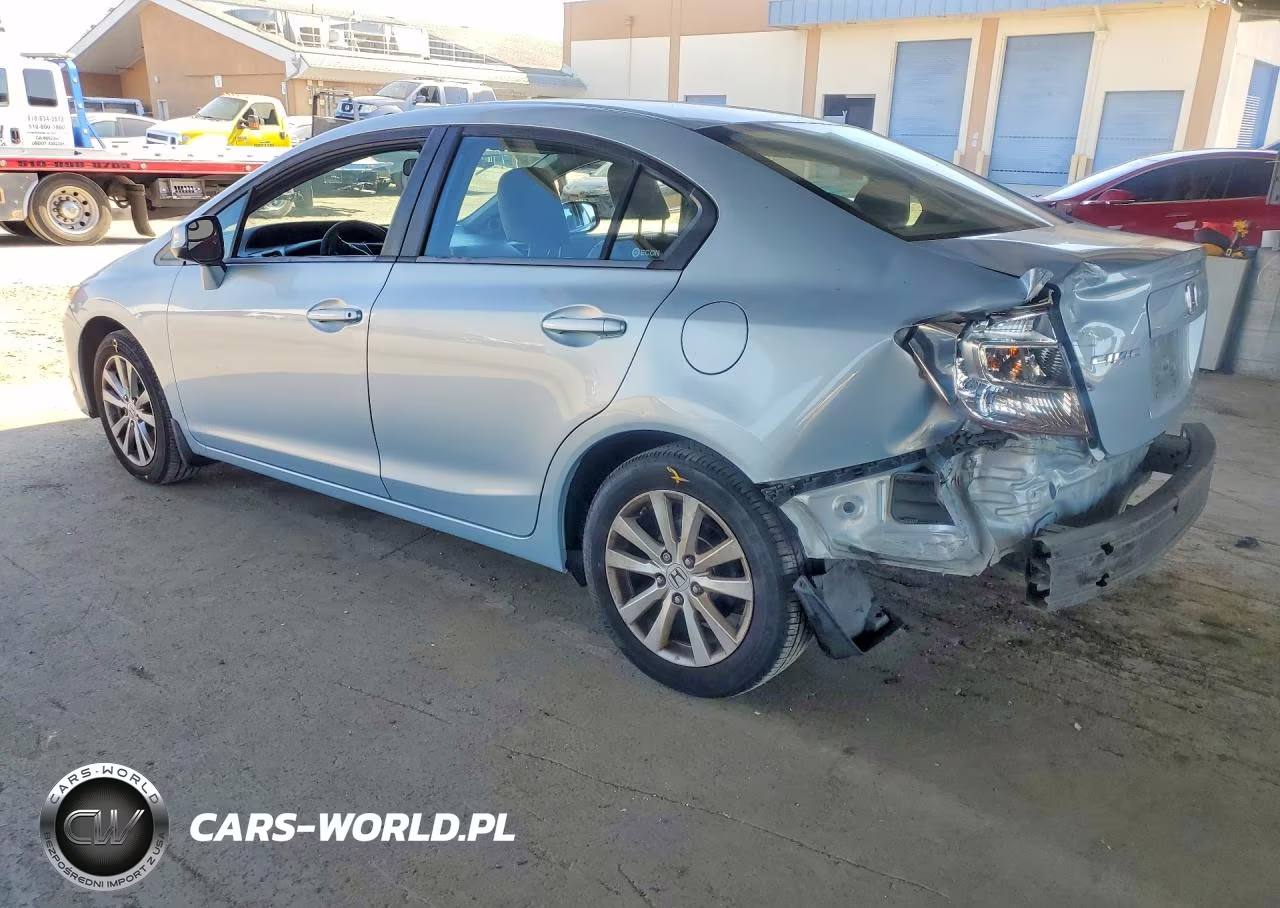 2012 Honda Civic Ex VIN:19XFB2F83CE351803 - 2
