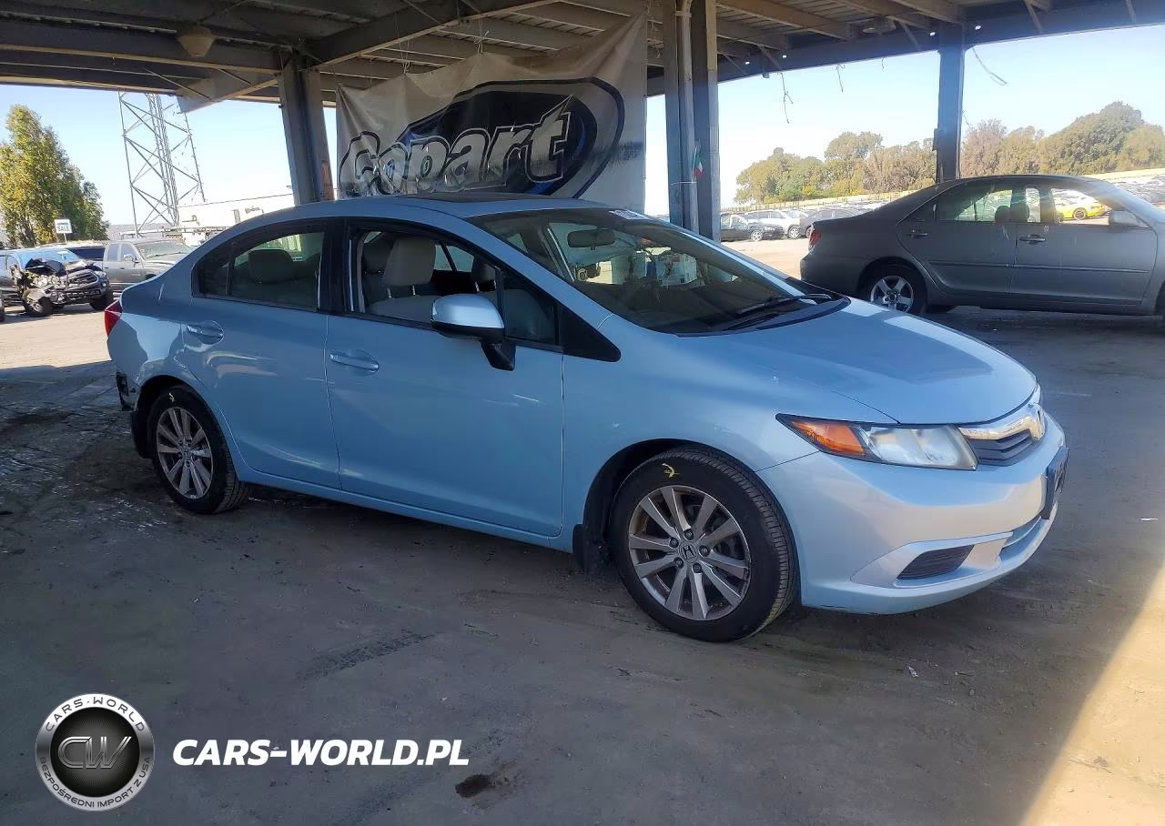 2012 Honda Civic Ex VIN:19XFB2F83CE351803 - 4