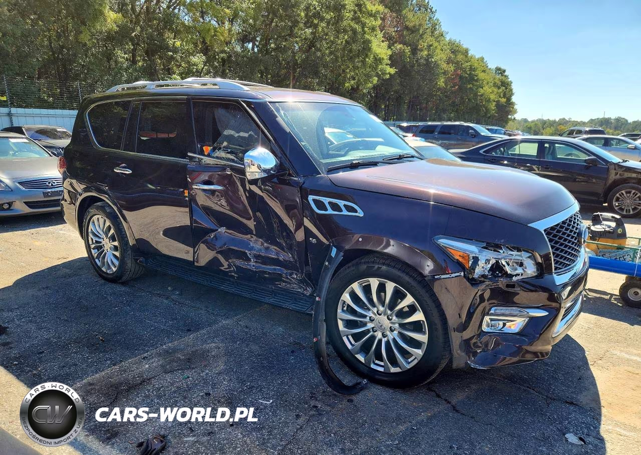 2015 Infiniti Qx80 Base VIN:JN8AZ2NF1F9572786 - 4
