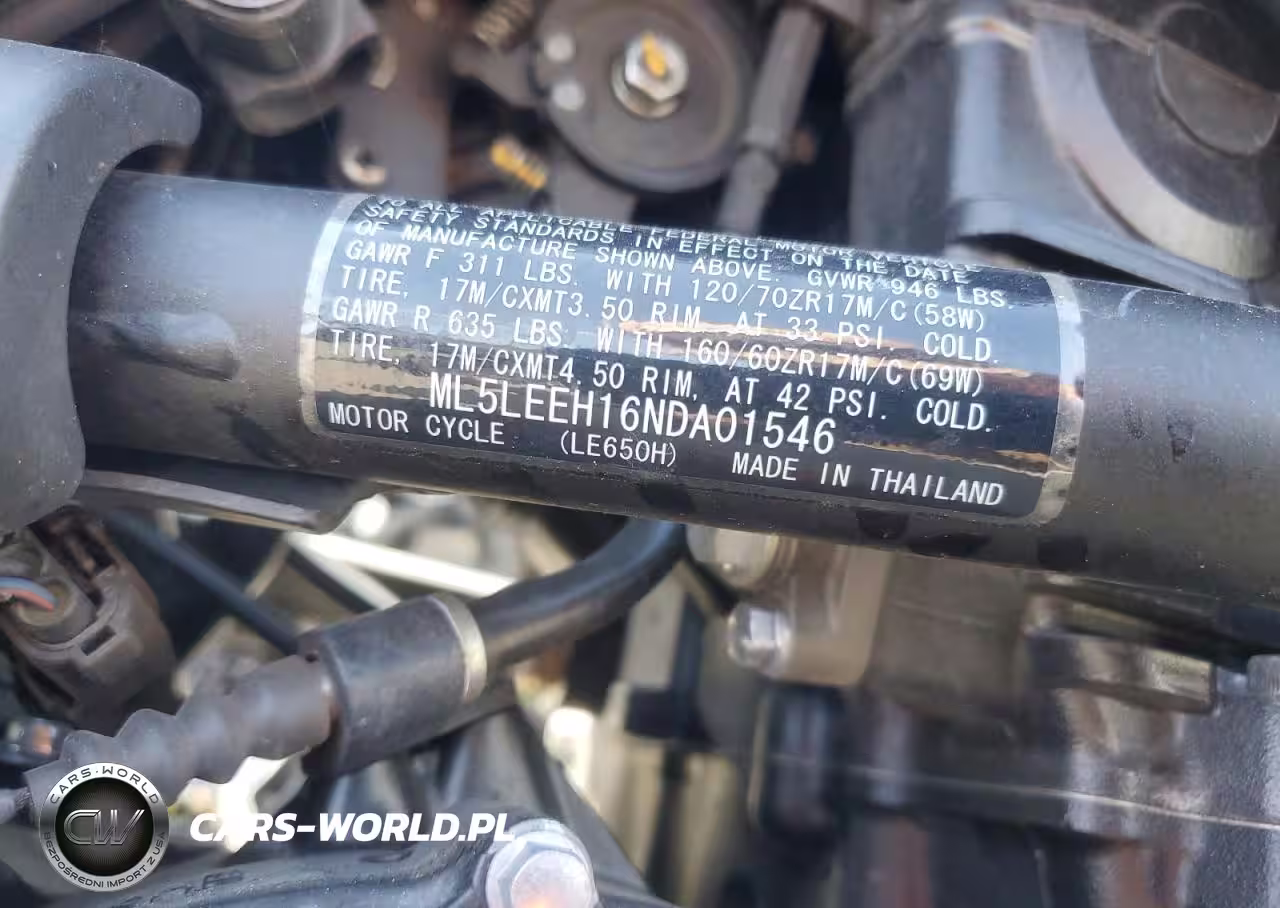 2022 Kawasaki Versys 650 VIN:ML5LEEH16NDA01546 - 9