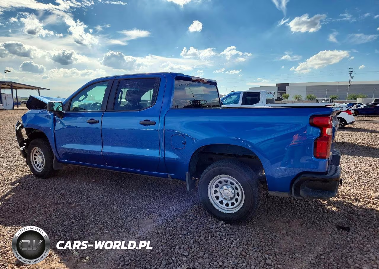 2022 Chevrolet Silverado C1500 VIN:1GCPAAEK8NZ614471 - 2