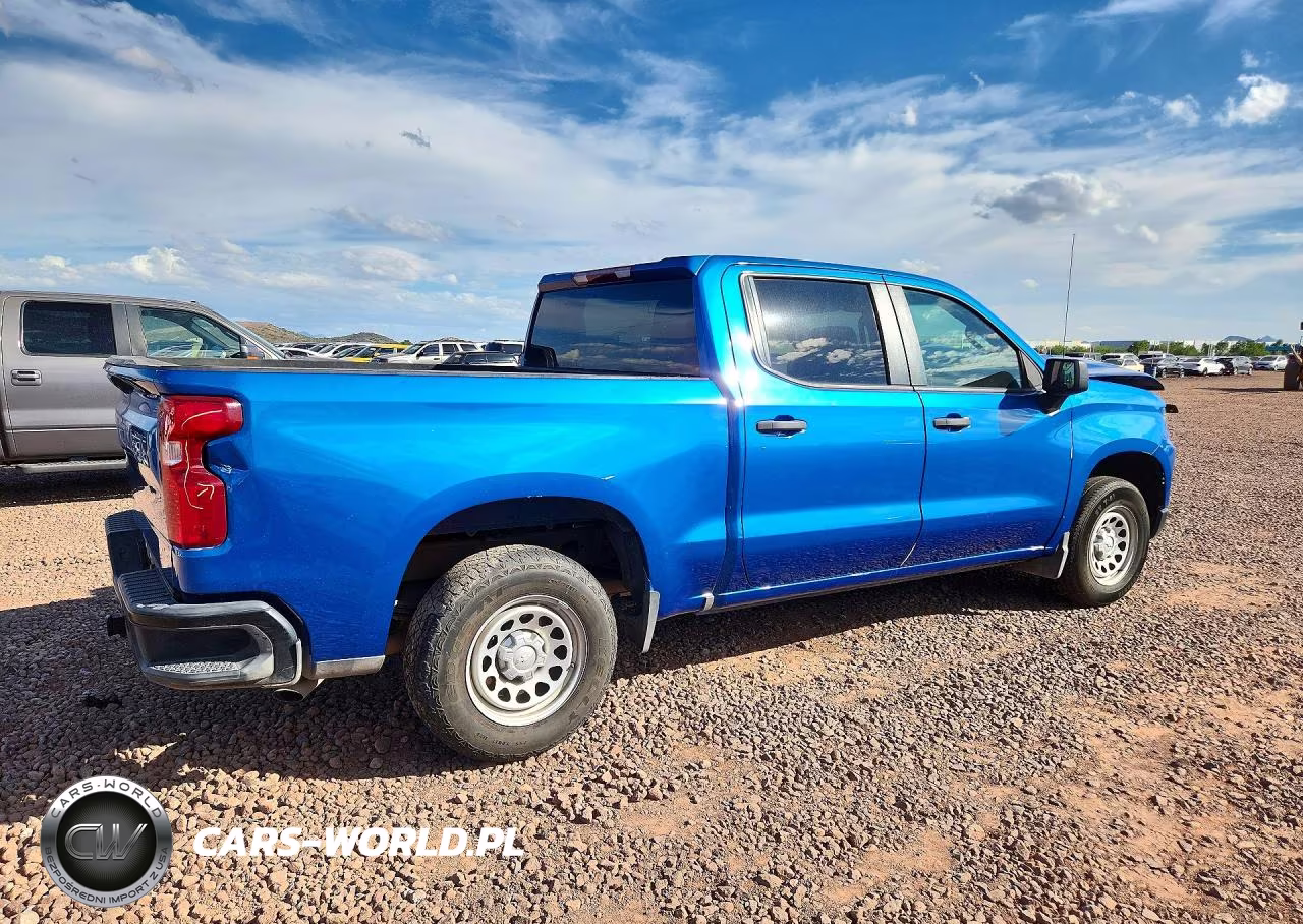 2022 Chevrolet Silverado C1500 VIN:1GCPAAEK8NZ614471 - 3